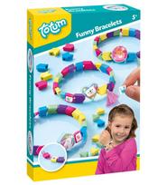 Apyrankių gaminimo rinkinys Totum Funny Bracelets, įvairių spalvų