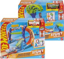 Automobilių trasa Mattel Hot Wheels Stunt JLM90, (spalva/dizainas parenkami atsitiktine tvarka)