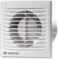 Vents ventiliatorius voniai su virvutės jungikliu, 100 mm