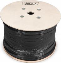 Digitus Lauko teleinformatikos kabelis U/UTP kat.6 PE sausas Black Fca DK-1611-V-5-OD /500m/ | DK-1611-V-5-OD | 4016032479895