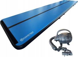 Master pripučiamas gimnastikos čiužinys MAS-BB10202S 1000 cm x 200 cm x 20 cm Blue | MAS-BB10202S-blue-black | 8592833009869