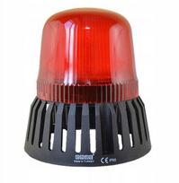 Emas daugiafunkcinė raudona lempa fi 120 su buzzeriu, 12-24V AC/DC T0-IT120R024Z | T0-IT120R024Z | 5900103222833