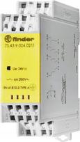 Finder saugos relė su priverstiniu kontaktų valdymu SIL 3 (2 Z + 1 R + 1 pagalbinis) | 7S.43.9.024.0211 | 8012823421117