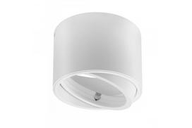 Isumi lubų šviestuvas su šviesos kampo reguliavimu, ES111, GU10, 130x100 mm, IP20, baltas