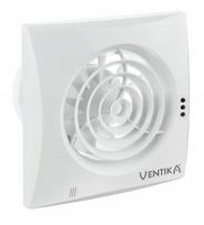 Ventika Ašinis ventiliatorius fi100 230V 7,5W 97m3/h 25dB su rutuliniais guoliais White su judesio jutikliu ECHO D100QCR | D100QCR | 5907660872242