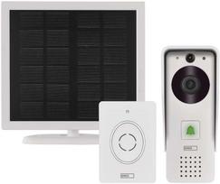 Emos Vaizdo durų skambutis IP-09D su Wi-Fi, akumuliatoriumi ir saulės paneliu H4030 | H4030 | 8592920117545