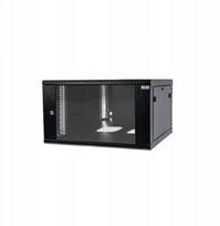 Pakabinama spinta RACK 19 colių 6U/600mm su stiklinėmis durimis, atidaromais šonais RAL 9005 BOCK-019-060-600-C | BOCK-019-060-600-C | 5902027612929