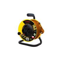 Elgotech ritininis pratęsiklis 4 lizdų su/iš 25m /OMY 3x1,5/ mažas ritinys (PZB1-40-25Y) | PZB1-40-25Y | 5902694041084