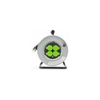 ELS Elektrotechnika Pratęsimo kabelis su ritė IP44 3 x 2,5mm metaline rite 50m (E9131Q48253M) | E9131Q48253M | 5903263684633
