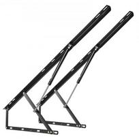 Lovos pakėlimo furnitūros komplektas, 108x75x4.5 cm, Sulankstomas, Metalas