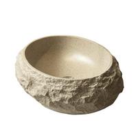 Dervos kriauklė, ovali forma, akmenų raštas, 50 cm, 1 vnt