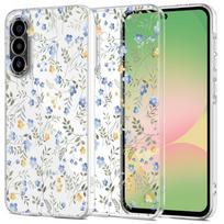 Tech-Protect FlexAir dėklas Samsung Galaxy A27 - Skaidrus gėlių