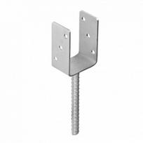 Sijų kurpė PS80 81x120x4mm U formos įmūrijama