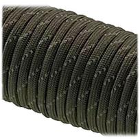 Paracord virvė EDCX 750 Type IV atspindinti žalia, 30m