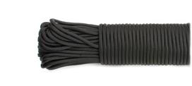 Paracord virvė EDCX 750 Type IV juoda, 30m