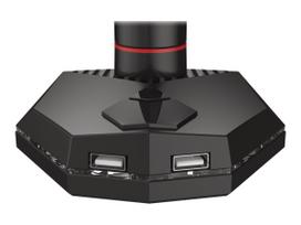 IIYAMA DSG3001C-R1 Gaming desk mount for single monitor with height adjustable VESA 75x75 or 100x100mm USB ports (P)