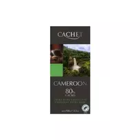 Juodas šokoladas CACHET Cameroon 80% 100g