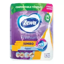 Popieriniai rankšluosčiai ZEWA JUMBO 3SL., 230 L