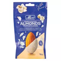 Migdolai traškioje luobelėje trumų skonio ALVO, 100g