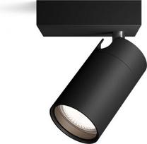 Ceiling/wall spotlight Idris, GU10, 1x5W, IP44, black 929004103501 | 8720169298972