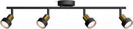 Ceiling/wall spotlight Conduit, GU10, 4x5W, IP20, black 929004108301 | 8720169299931