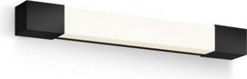 Wall luminaire Rover, squared, 5W, 2700K, 730lm, IP44, black 929004109901 | 8720169300255