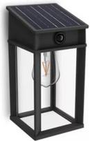 Wall light Geri, black, squared, 3.2W 2700K, 500 lm, IP44 929004632601 | 8720169361829