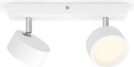 LED Ceiling/Wall-Mountedluminaire Bracia, 2x5.5W, 2700K, 1100lm, white 929003298701 | 8720169174764