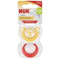 Čiulptukas Nuk Star 10177177, 18-36 mėn, 2 vnt.