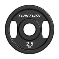 Sporto prekės, Tunturi Platinum, olimpiniai ketaus diskai, 2×2,5 kg, po 1 vnt.