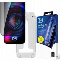 3MK GRŪDINTAS STIKLAS „HARDGLASS MAX PRIVACY“, SKIRTAS „APPLE IPHONE 15 PLUS 16 PLUS“.