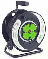 Būgninis prailgintuvas 20m, 4 x 230v, Ip44