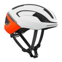 Poc Omne Beacon Mips dviračio šalmas - baltas/fluorescencinis oranžinis