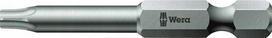 Bit Torx 70mm 1/4" Wera, tvirtas, skirtas metalui ir lakštams