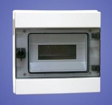 Elektro-plast Modulinė hermetinė dėžutė 1x8, 500v Ac / 1000v Dc, Ip65