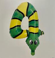 Folinis balionas skaičius keturi, 40 cm