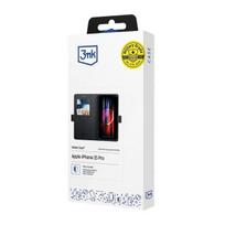 3mk Wallet Case dėklas su pinigine iPhone 16e, juodas