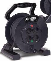 Xreel būgninis prailgintuvas 20m H05rr-f 3x2,5 Ip20 4 lizdai 230v
