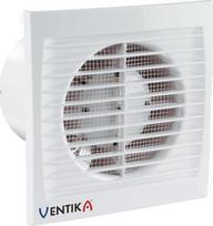 Ventiliatorius "ventika Subtil" 125mm su virvutės jungikliu, baltas