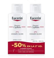 Šampūnų rinkinys Eucerin DermoCapillaire pH5 Švelnus jautriai galvos odai, visų tipų plaukams
