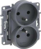 Legrand Niloe Selection dvigubas elektros lizdas, plienas