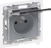 Legrand Suno aliuminio elektros lizdas 2p+z 16a 250v
