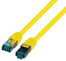 Patchcord S/ftp Cat.6a 3m Lszh geltonas