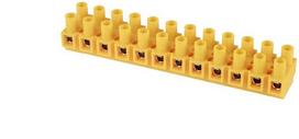 12-polė 4mm² geltona jungiamoji juosta Tlz-4