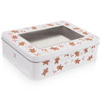 Metalinis skardinis sausainių indas Orion Gingerbread 18x14.5x5cm