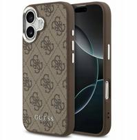 Telefono dėklas iPhone 17 rudas MagSafe Guess
