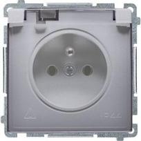 Lizdas hermetiškas Ip44 su pertvaromis, Inox, 16a