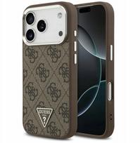 Telefono dėklas iPhone 17 Pro rudas MagSafe Guess