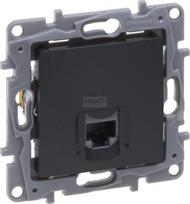Legrand Niloe Selection Rj45 Cat. 5 Utp Antracito tinklo lizdas