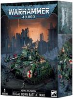 Warhammer 40,000 Astra Militarum: Rogal Dorn Battle Tank, 47-31, 171 plastikinis komponentas